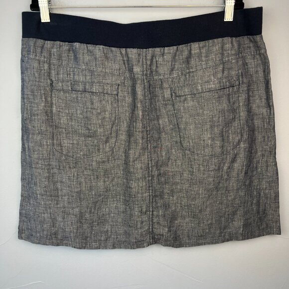Toad&Co‎ 100% Linen Lina Skirt Size XL Hiking Camping Outdoors - Picture 4 of 6